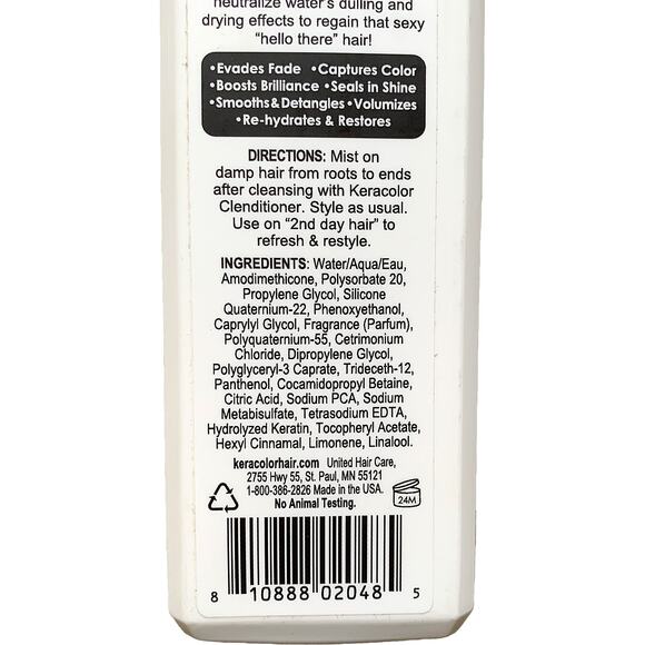 Keracolor Purify Plus Lite Volumizing Leave-In Conditioning Treatment 7 oz NEW - Picture 4 of 5